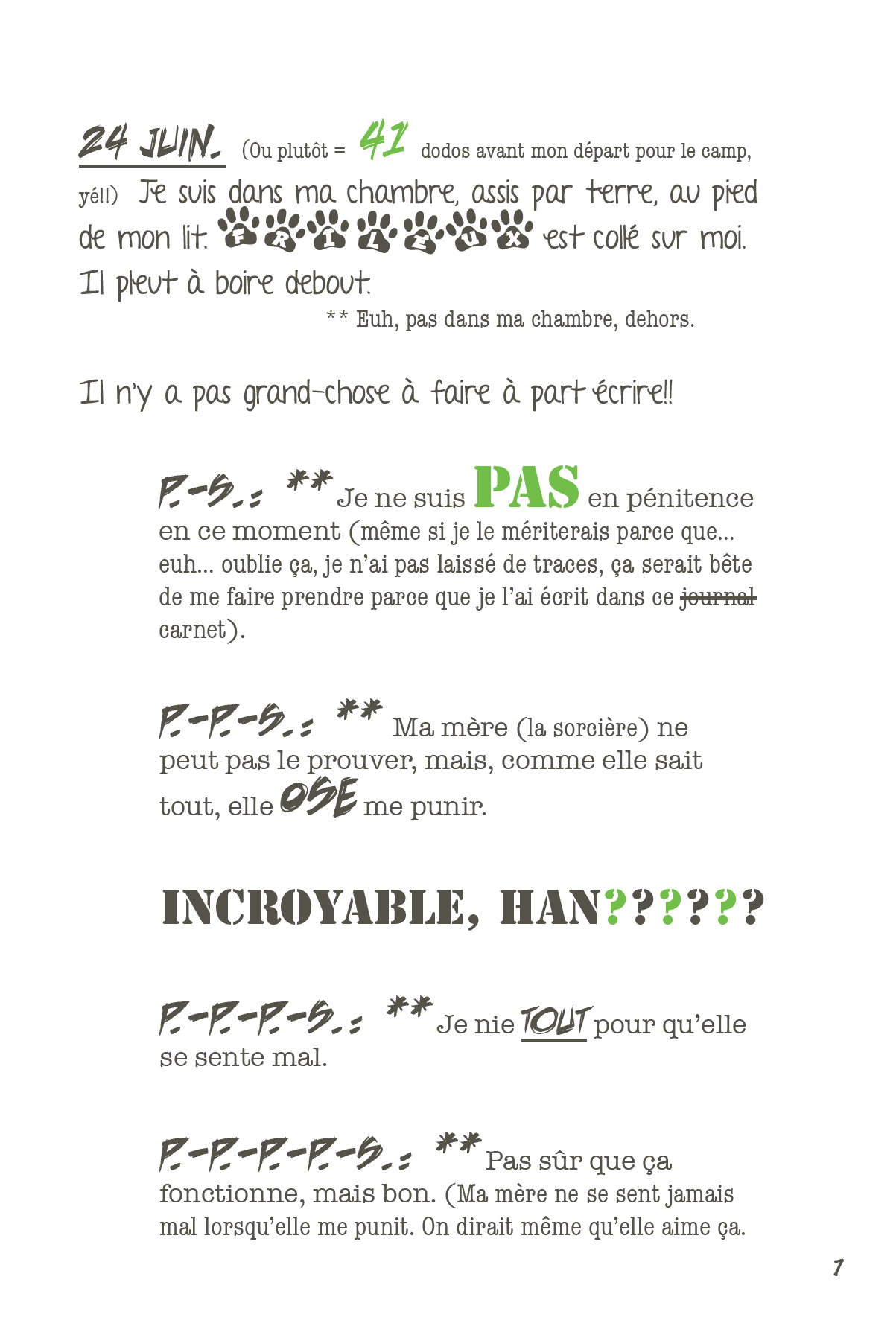Défense d'entrer! 2 Histoire de peur